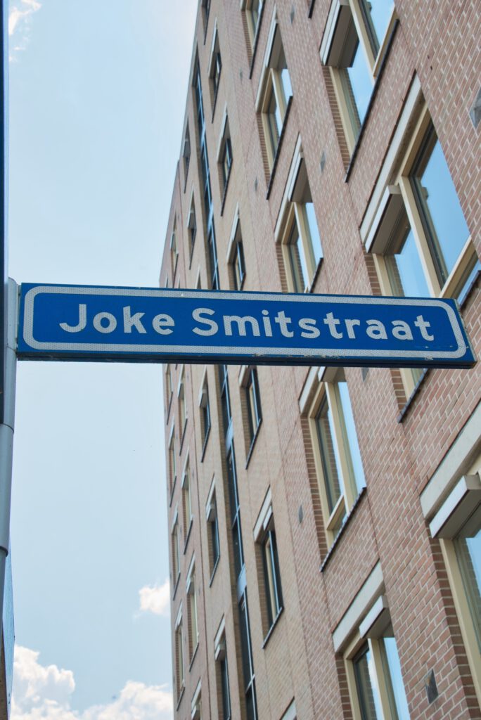 straatnaambord jokesmitstraat