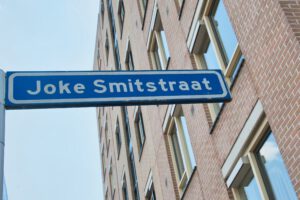 naambord joke smitstraat