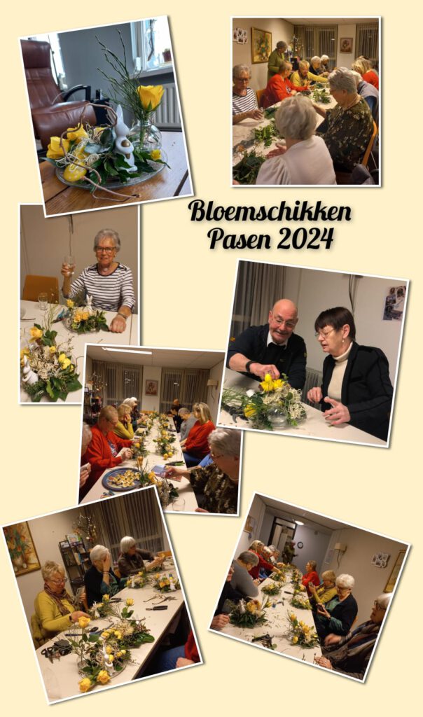 foto's bloemschikken